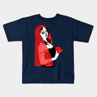 Skull Lady Creature Kids T-Shirt